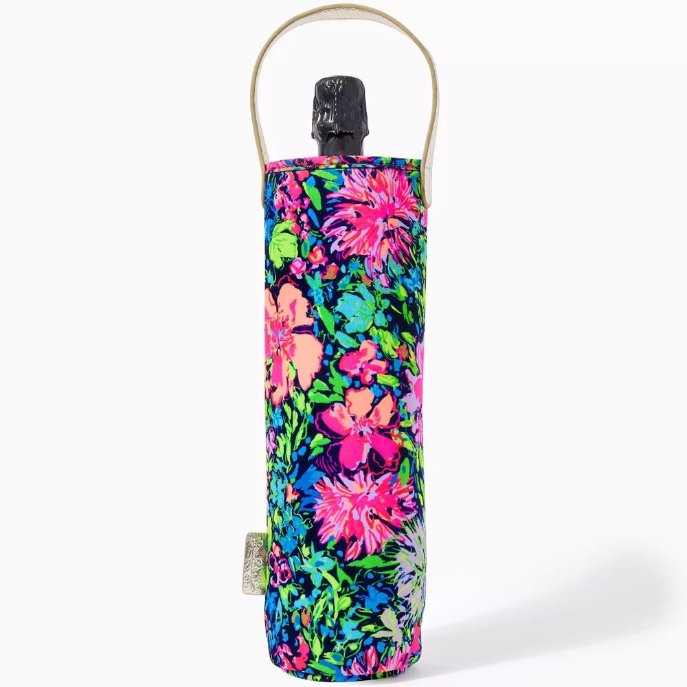 NEW Lilly Pulitzer Wine Bag Tote - Festive Fantasy - Valentine's Day Gift